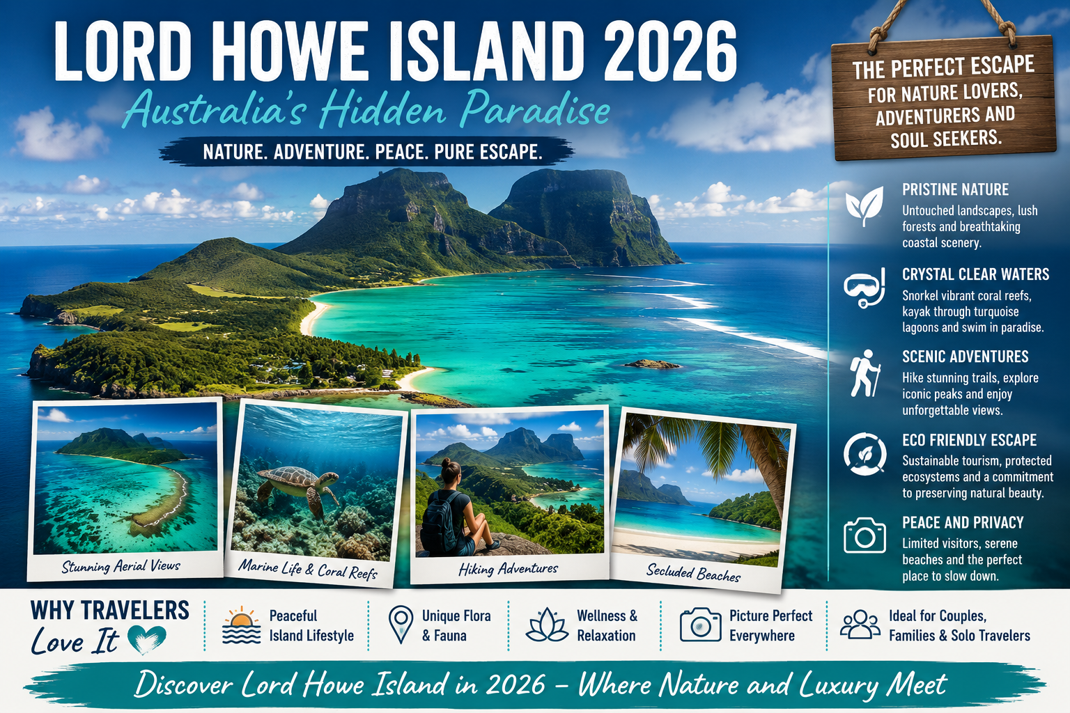 Lord Howe Island 2026 The Hidden Australian Paradise Redefining Luxury Nature Travel